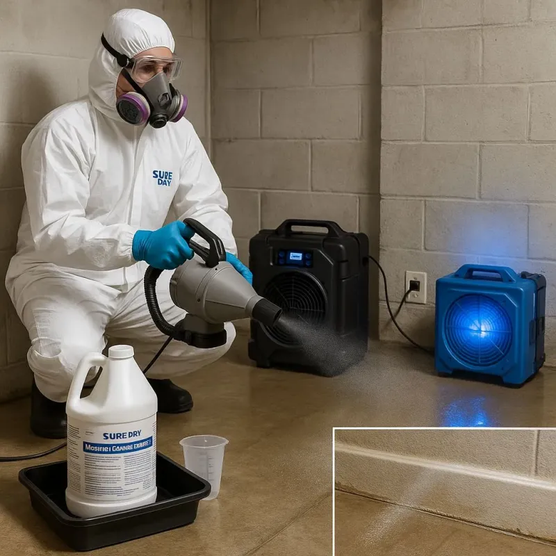 Sanitization and Odor Removal process in Spartanburg, SC