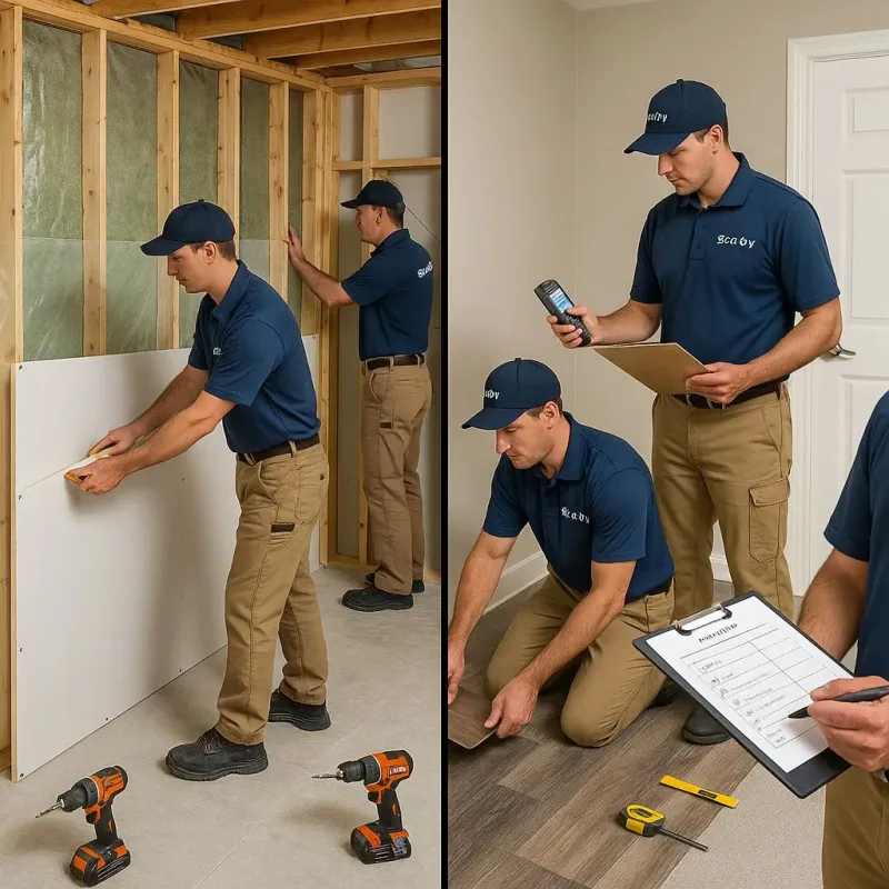 Repairs and Reconstruction process in Spartanburg, SC