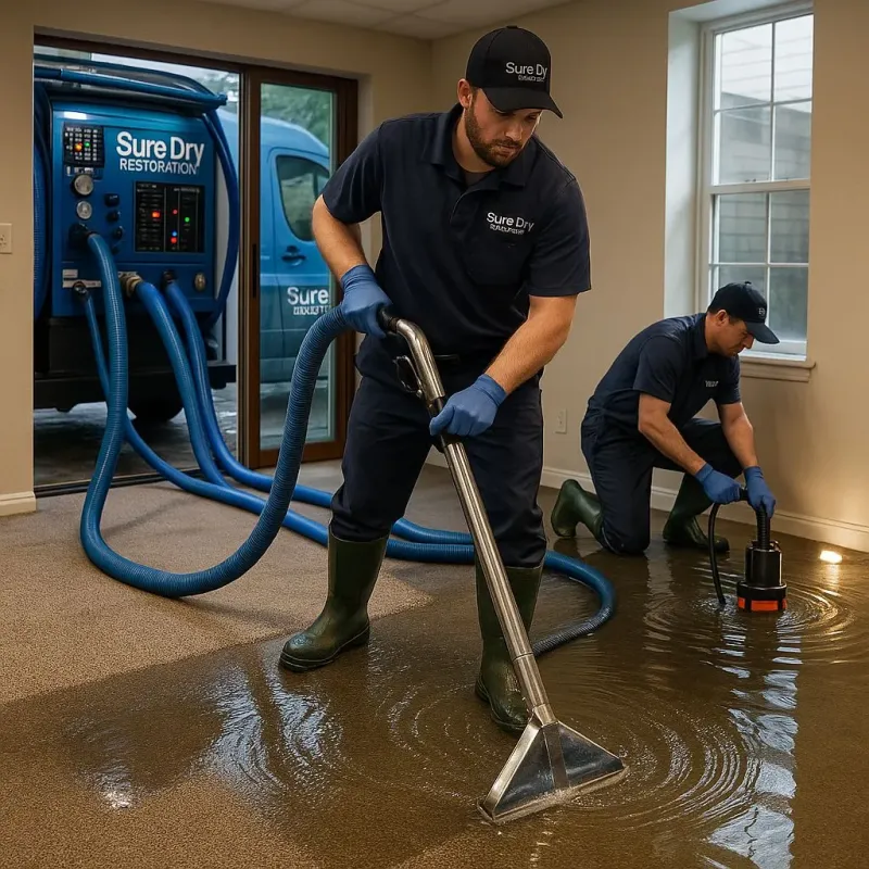 Water Extraction and Removal process in Spartanburg, SC